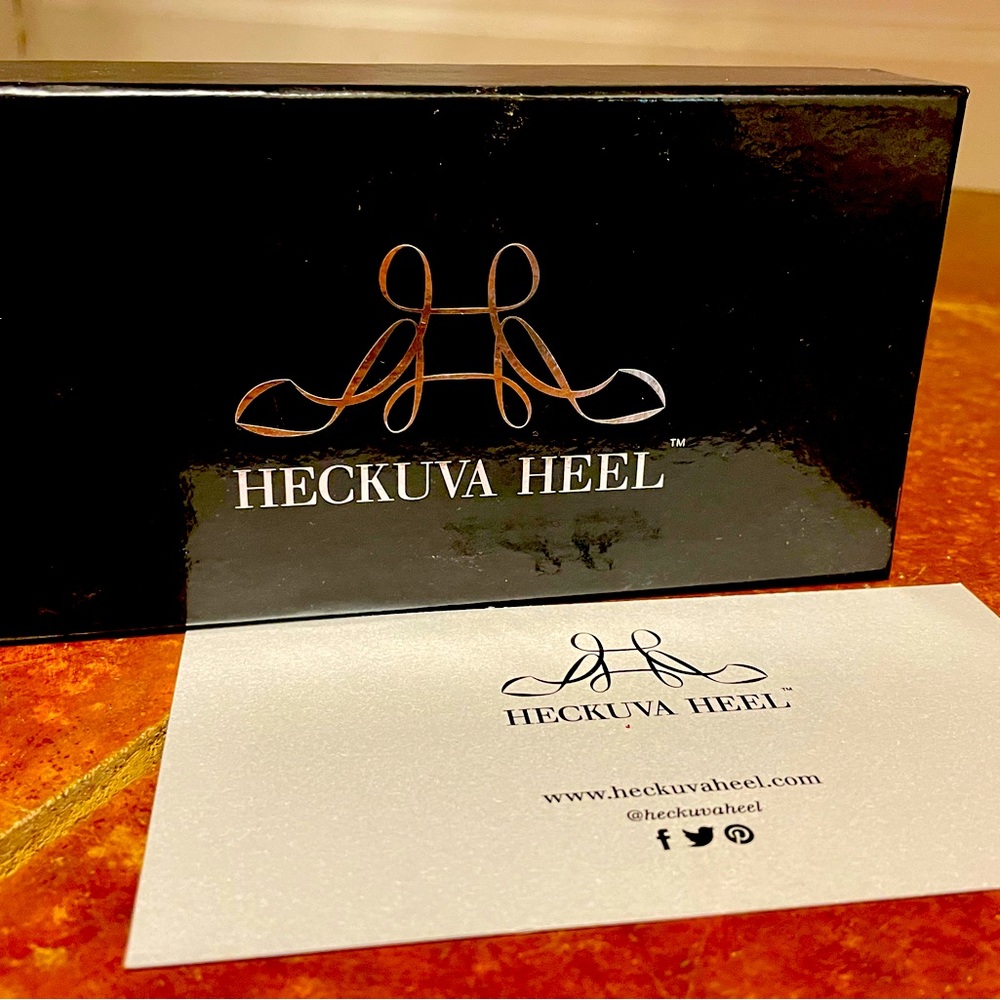 Heckuva Heel, Black, Three Sizes Included